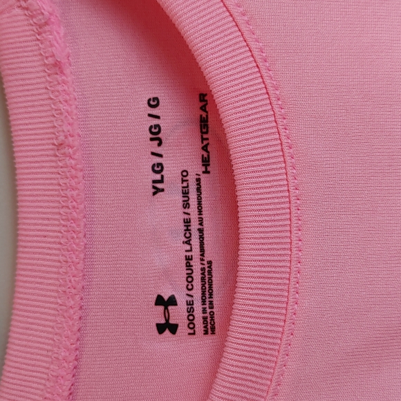 👧 Under Armour Pink Active Top - Picture 3 of 3